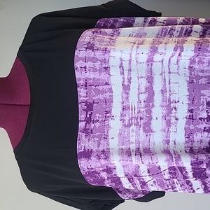 Purple Tie Dye Tunic LLR Leah